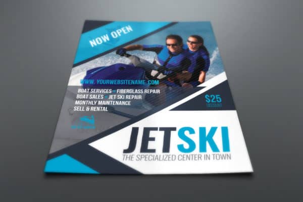 Jet Ski Flyer Template