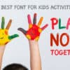 Kids Balloon Font