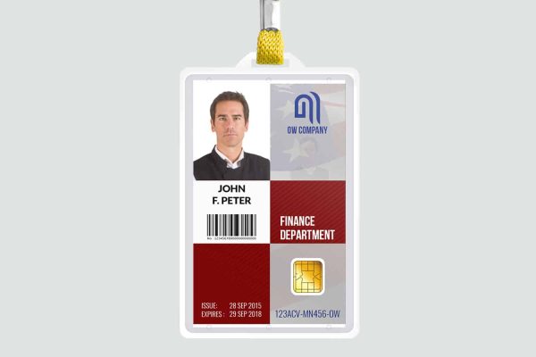 Business ID Card Template