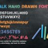 Chalk Hand Drawn Font