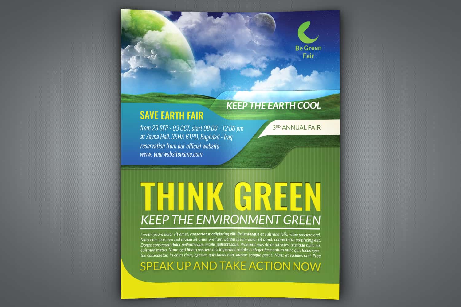 Environment / Nature Flyer Template