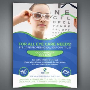 Optometrist and Optician Flyer Template