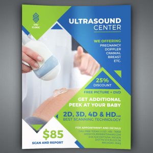 Ultrasound Clinic Flyer Template