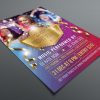 Golden Party Flyer Template