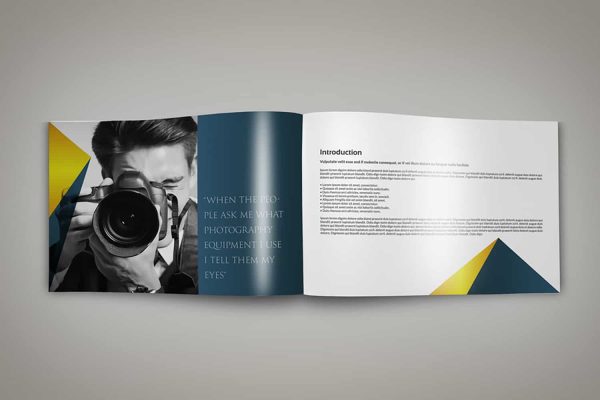 Photographer Portfolio Brochure Template – 16 Pages