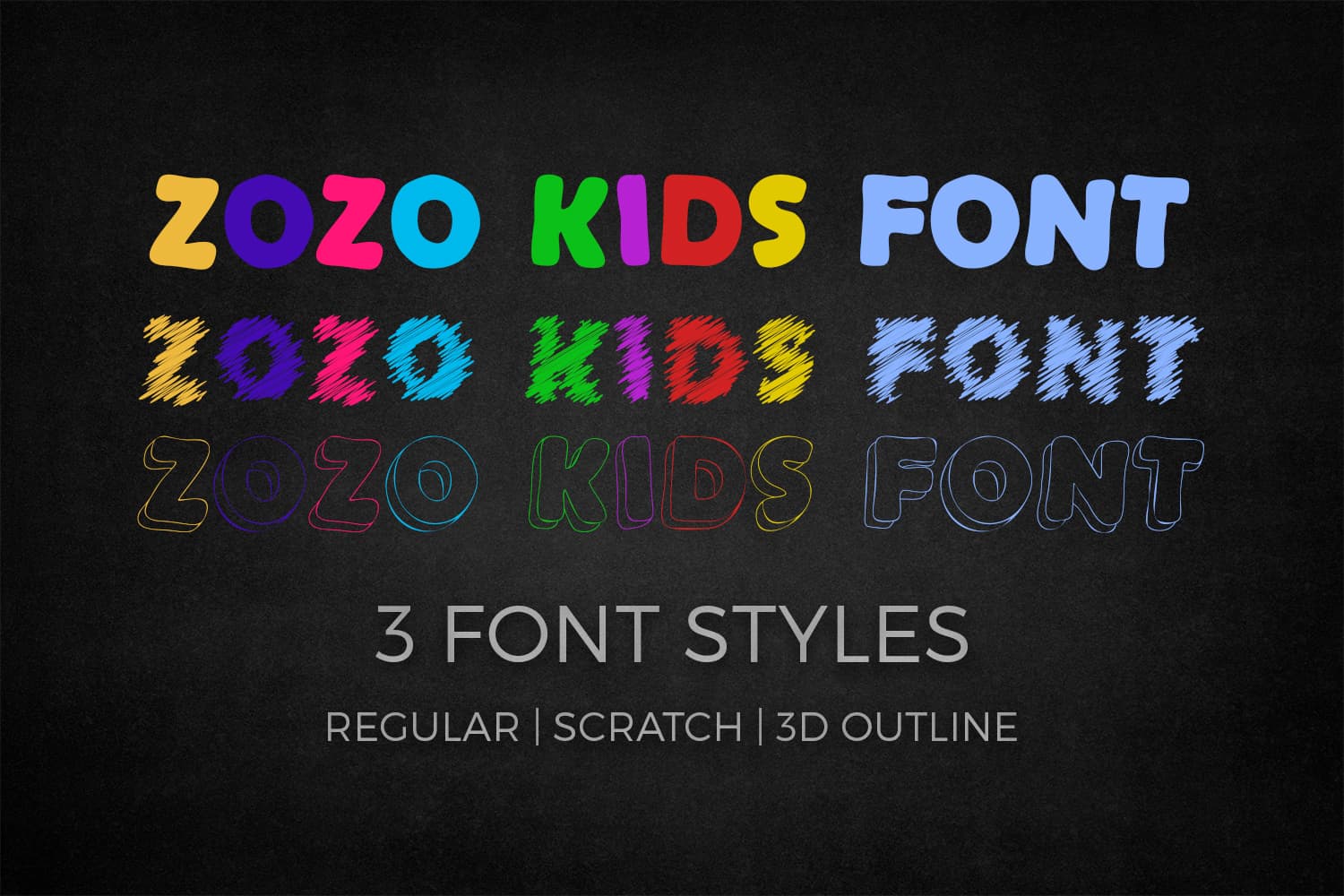 ZoZo Kids Font