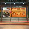 Burger Restaurant Billboard Template