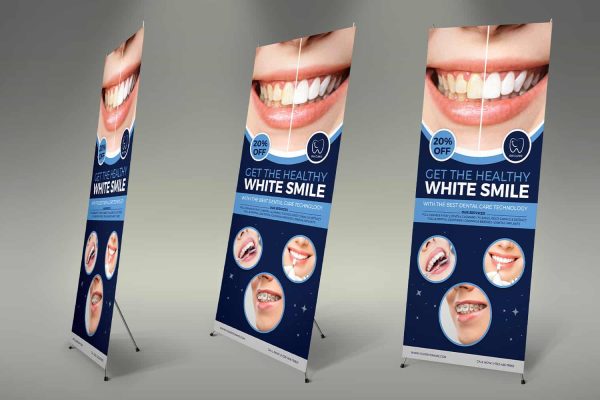 Dental Clinic Signage Template