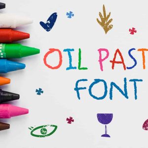 Oil Pastel Font