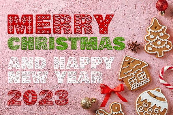 Best Christmas and New Year fonts